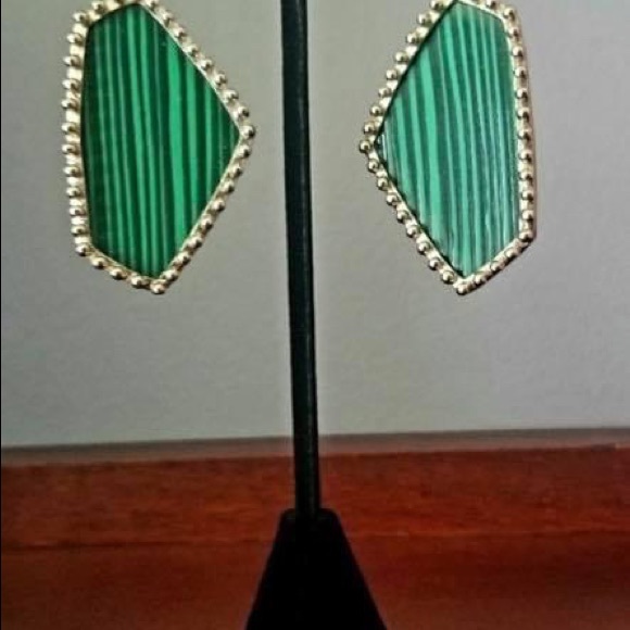 ISO Vintage Green Malachite Stone(s) / Pieces - Picture 5 of 6